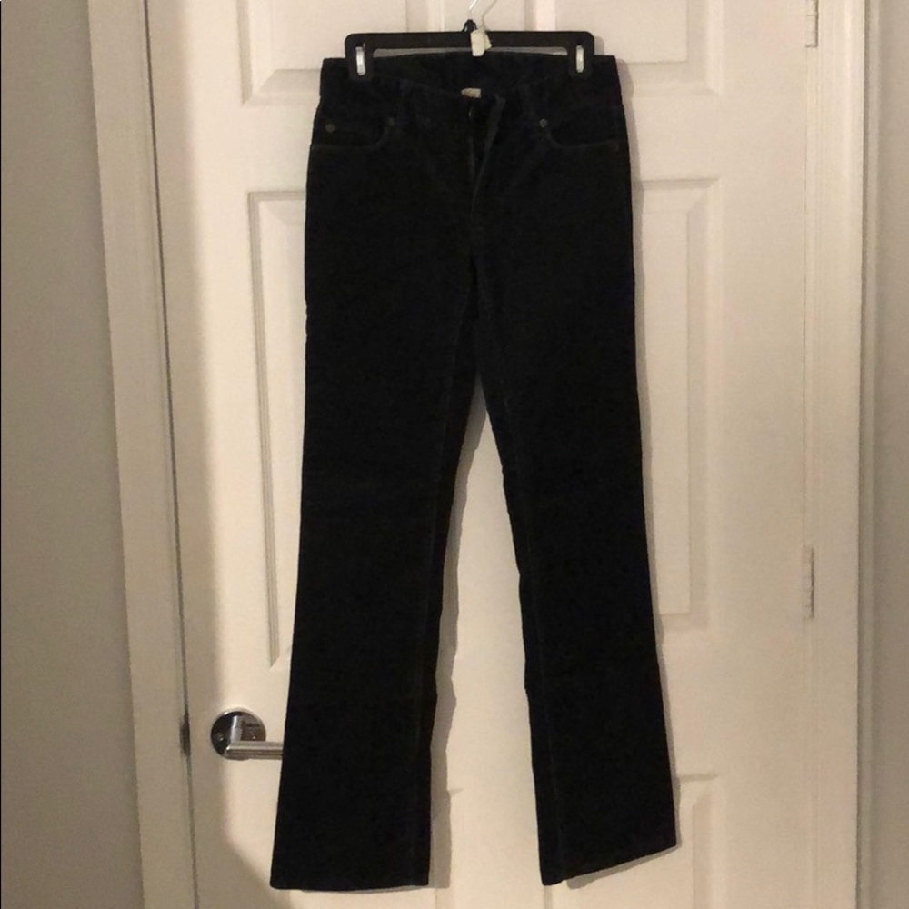 Charcoal gray corduroys from JCREW